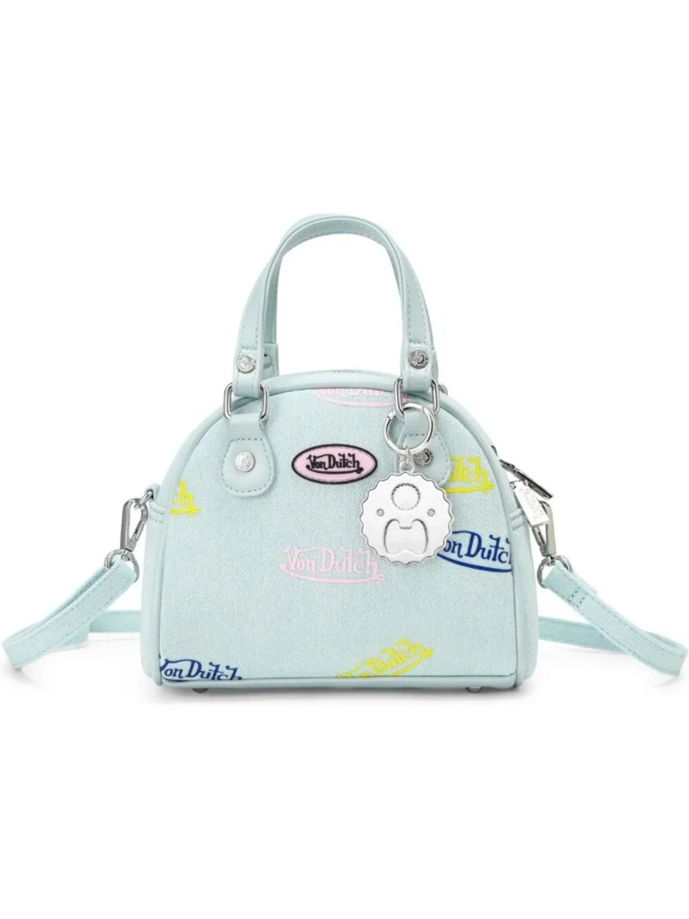 Chic Hinged Key Ring Bag Charm Keychain for Stylish Accessories and Gifts